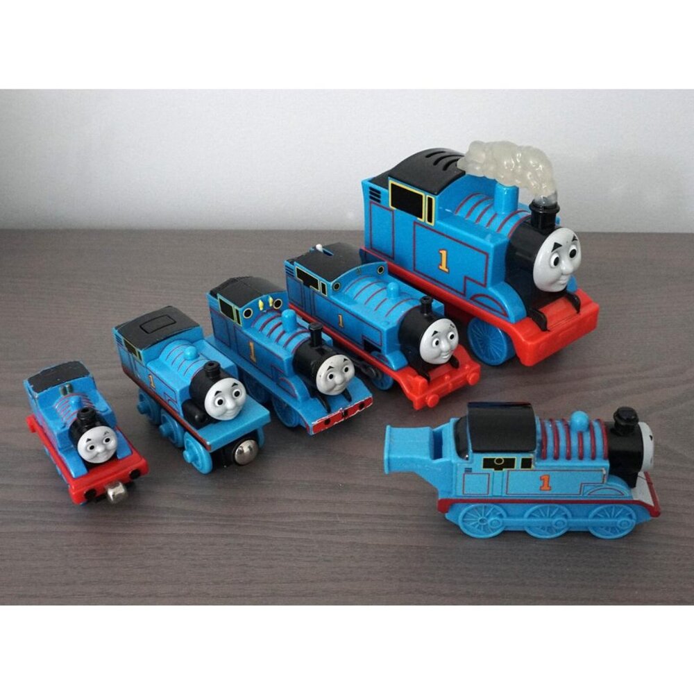 6 Thomas the Train Engine Toy Whistle Many Size Lot